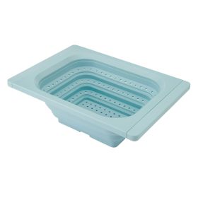Collapsible Over the Sink Colander and Strainer for Kitchen, Mineral Water